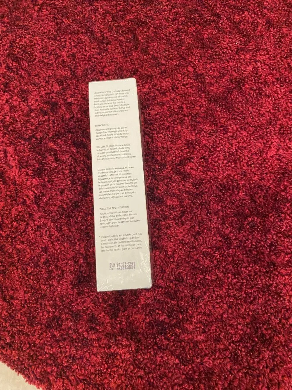 OSEA UNDARIA ALGAE BODY OIL UNOPENED BOX 5 FL OZ